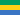 Gabun flag
